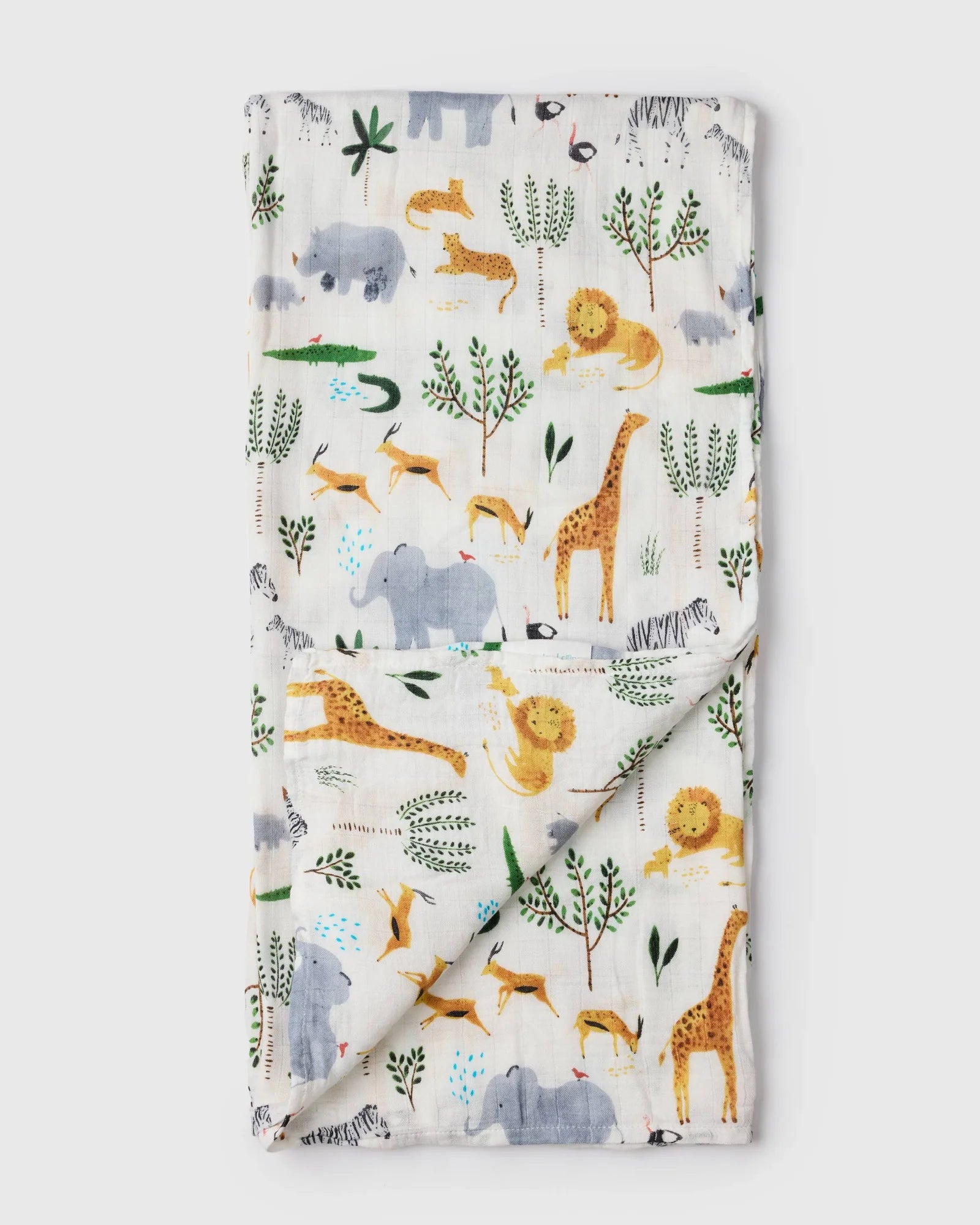 Muslin Swaddle - Safari Jungle - Twinkle Twinkle Little One