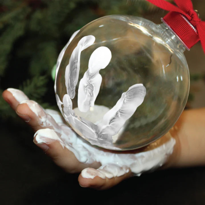 Santa's Message Handprint Ornament