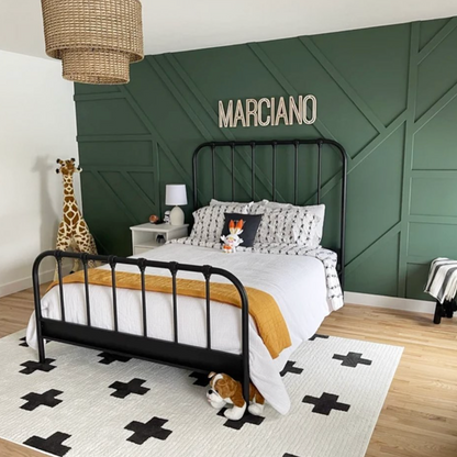 Sugar + Maple Personalized Floating Wood Letters - Twinkle Twinkle Little One