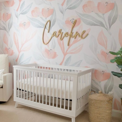 Sugar + Maple Personalized Wood Name Sign - Twinkle Twinkle Little One