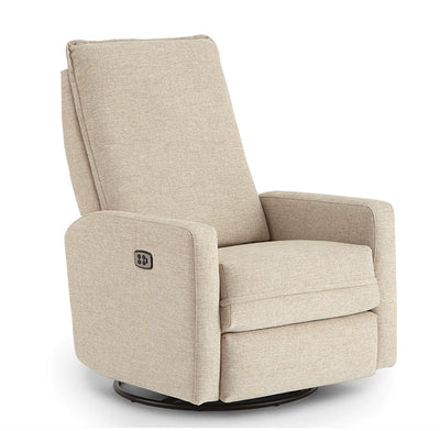 Eloise Power Tilt Headrest Swivel Glider Recliner - Twinkle Twinkle Little One