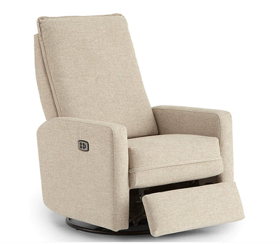 Eloise Power Tilt Headrest Swivel Glider Recliner - Twinkle Twinkle Little One