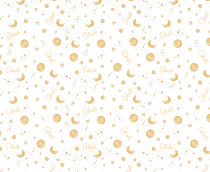 Sugar + Maple Plush Minky Fleece Personalized Blanket | Among the Stars - Twinkle Twinkle Little One