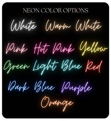 Sugar + Maple Personalized Neon Name Sign with Icon - Twinkle Twinkle Little One