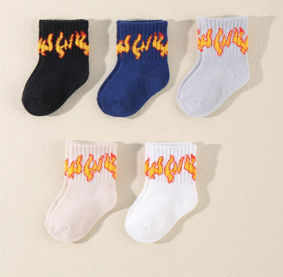 Flame Toddler Socks - Twinkle Twinkle Little One