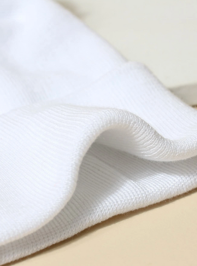 Baby's First Pom Hat - White - Twinkle Twinkle Little One