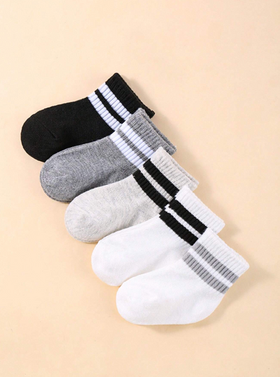 Stripe Baby Socks - Twinkle Twinkle Little One