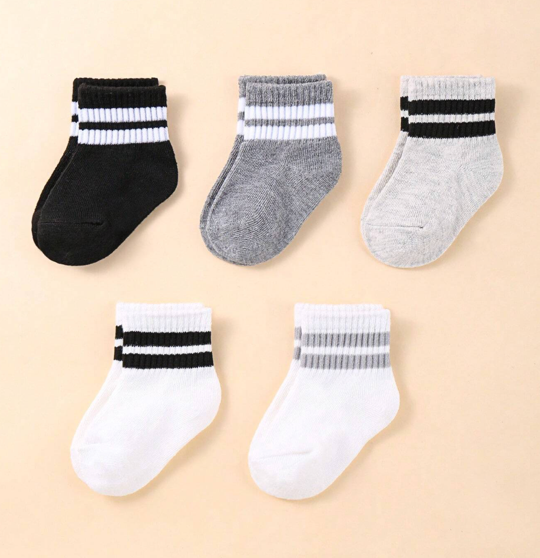 Stripe Baby Socks - Twinkle Twinkle Little One