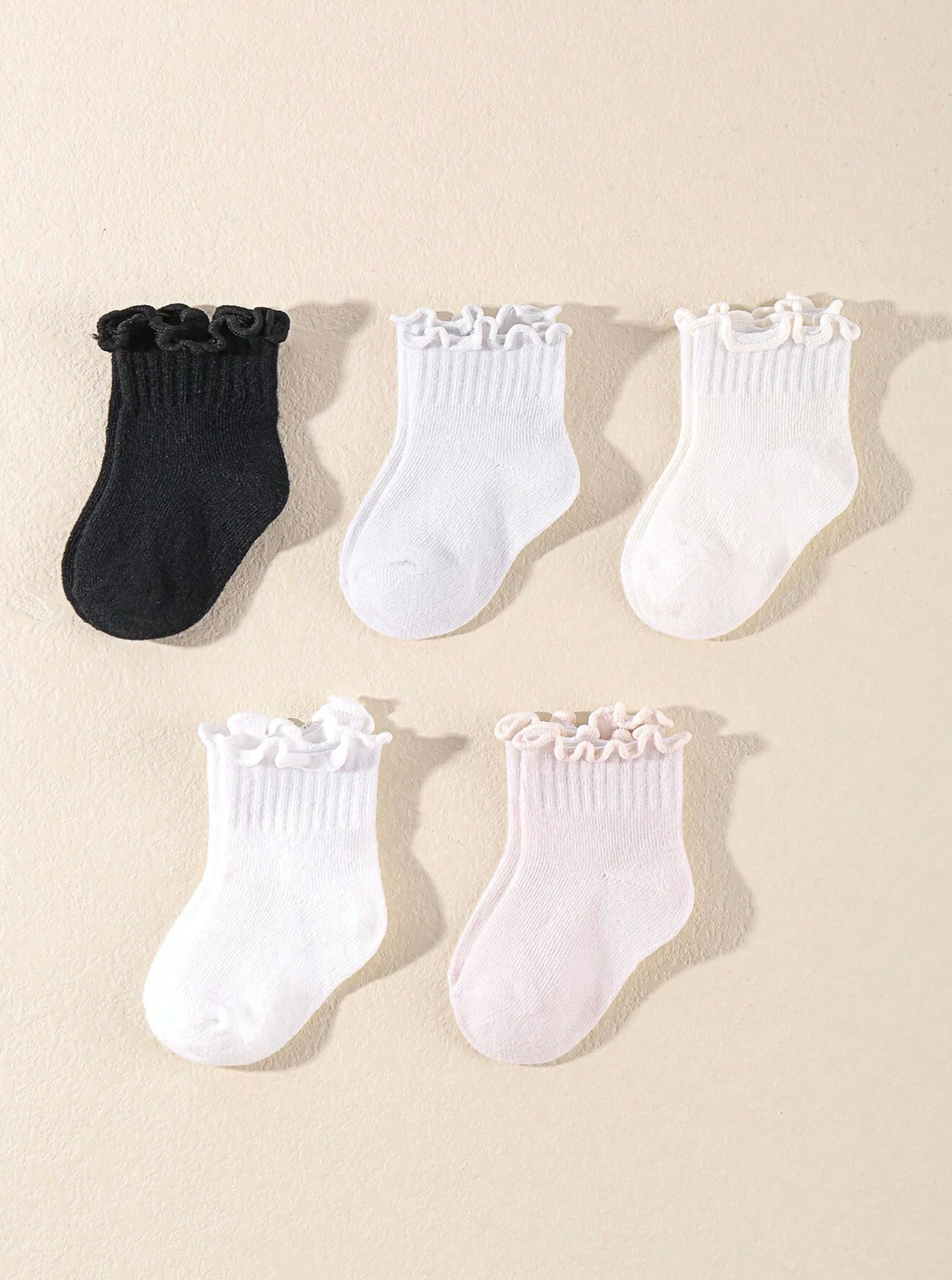 Floral Cuff Toddler Socks - Twinkle Twinkle Little One