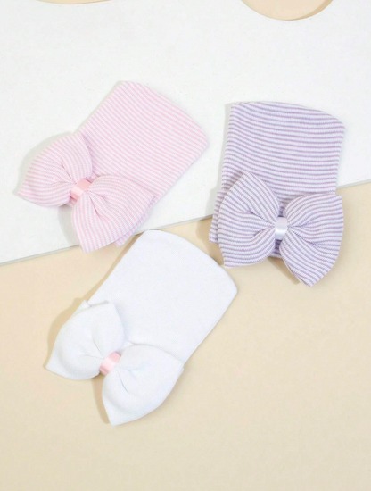 Baby's First Bow Hospital Hat - Twinkle Twinkle Little One