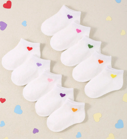 Baby Heart Ankle Socks - Twinkle Twinkle Little One