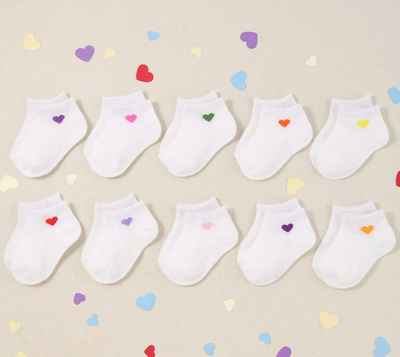 Baby Heart Ankle Socks - Twinkle Twinkle Little One