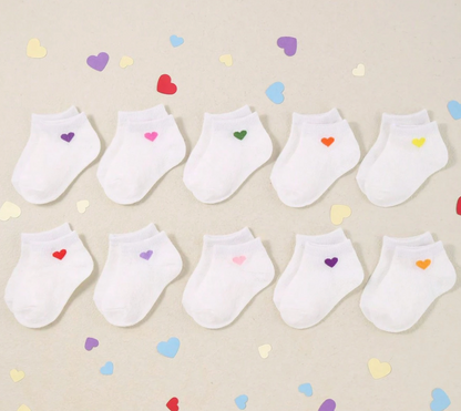 Baby Heart Ankle Socks - Twinkle Twinkle Little One