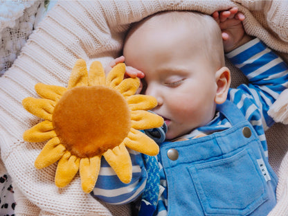Scrunchie Sunflower with Crinkle - Twinkle Twinkle Little One