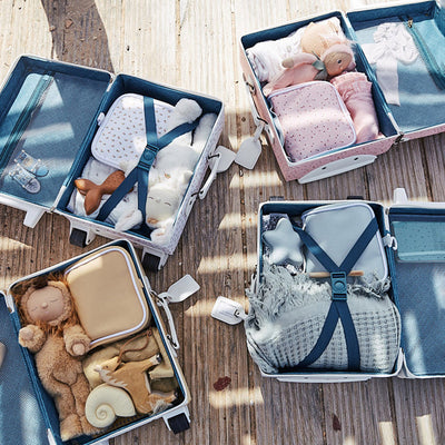 See-Ya Suitcase - Steel Blue - Twinkle Twinkle Little One