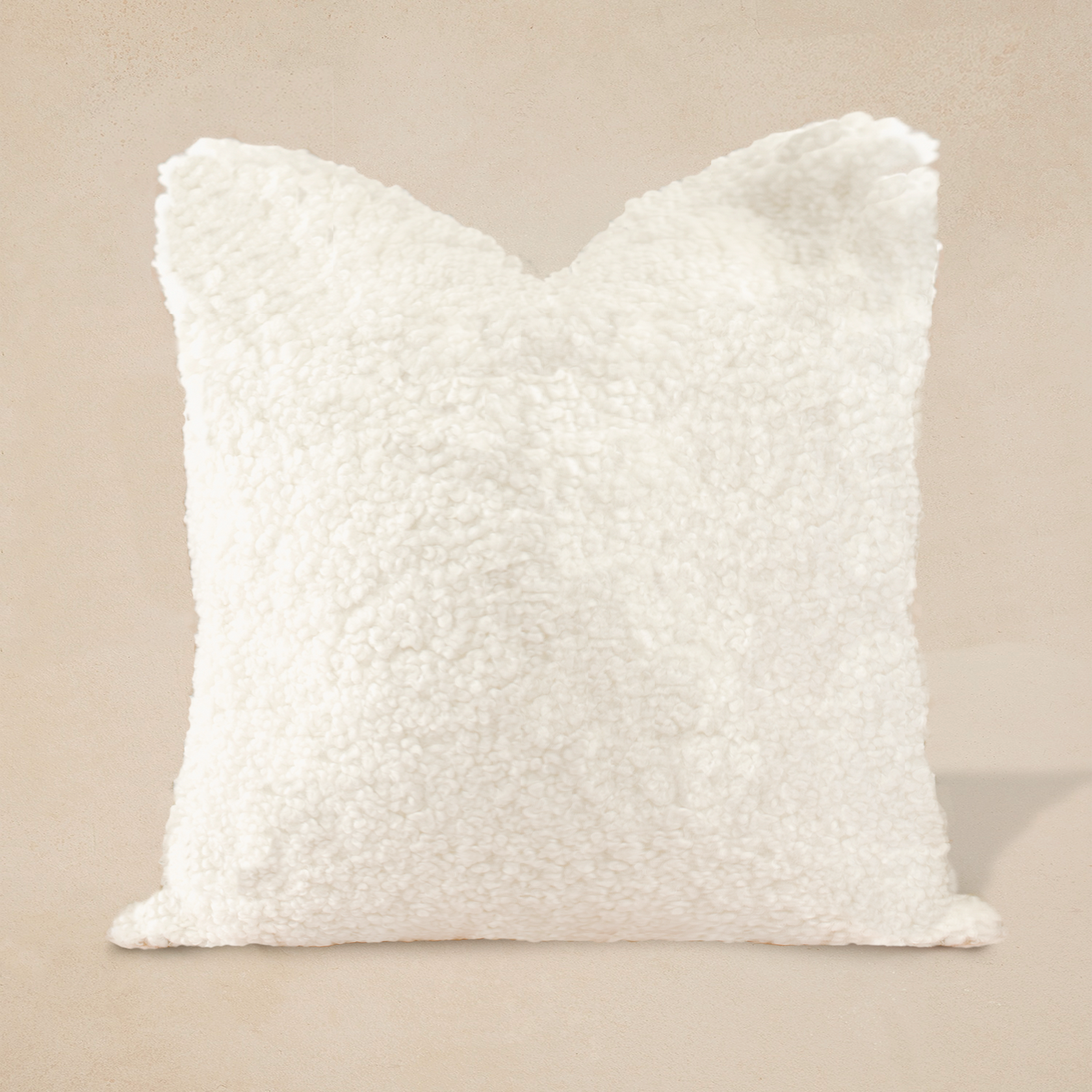 Faux Sheepskin 18x18 Pillow - Twinkle Twinkle Little One