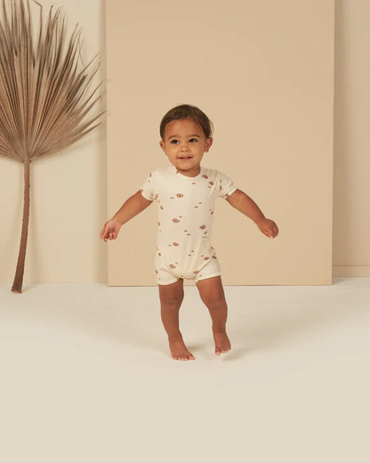 Shorty One-Piece - Fish - Twinkle Twinkle Little One