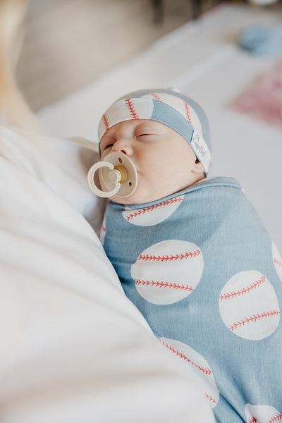 Slugger Knit Swaddle Blanket - Twinkle Twinkle Little One