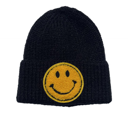 Black Smile Beanie - Twinkle Twinkle Little One