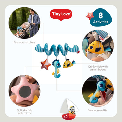 Tiny Love Tiny Mariners Spiral Stroller Activity Toy