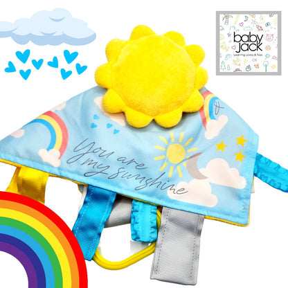Sunshine Moon Stars Lovey Toy image 2
