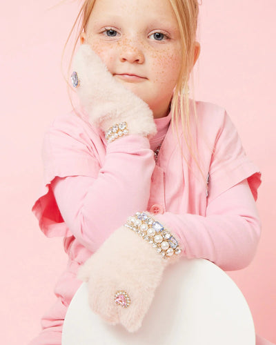 Cotton Candy Jeweled Gloves - Twinkle Twinkle Little One