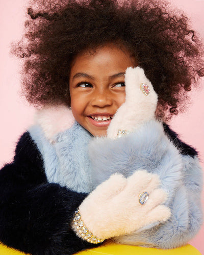 Cotton Candy Jeweled Gloves - Twinkle Twinkle Little One