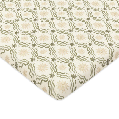 Nate Berkus x Babyletto All-Stages Bassinet Sheet