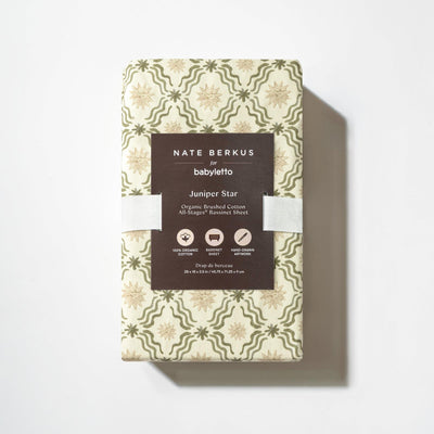 Nate Berkus x Babyletto All-Stages Bassinet Sheet