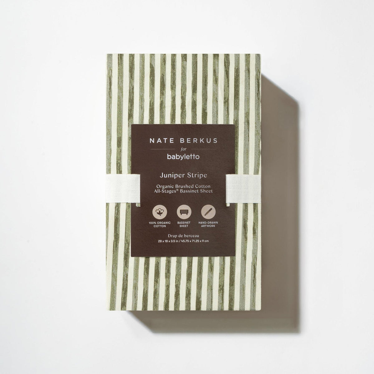 Nate Berkus x Babyletto All-Stages Bassinet Sheet