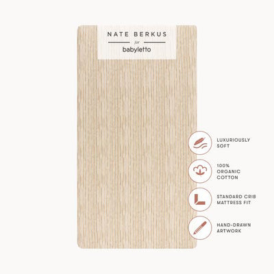 Nate Berkus x Babyletto Crib Sheet