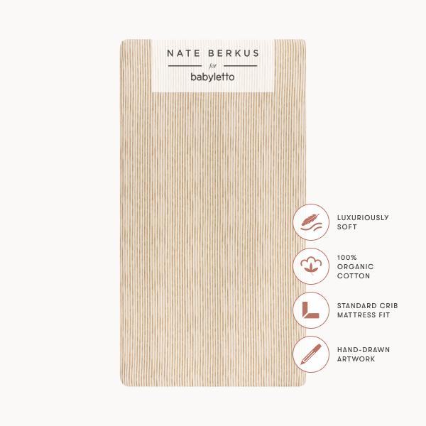 Nate Berkus x Babyletto Crib Sheet