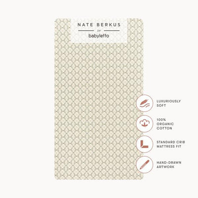 Nate Berkus x Babyletto Crib Sheet