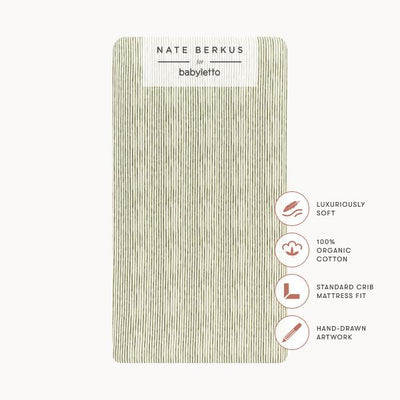 Nate Berkus x Babyletto Crib Sheet