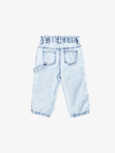 Brianna Cotton Denim Jogger Pants