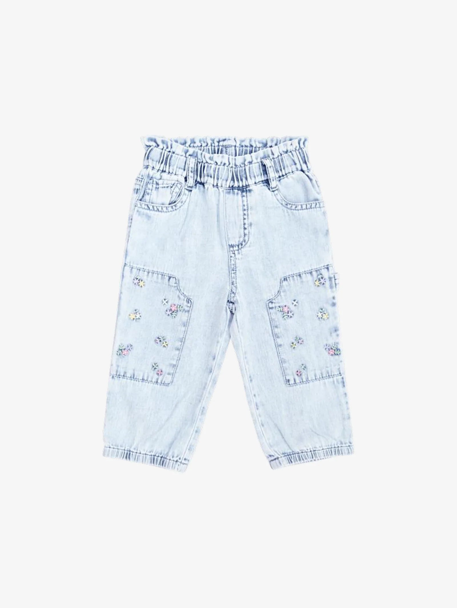 Brianna Cotton Denim Jogger Pants