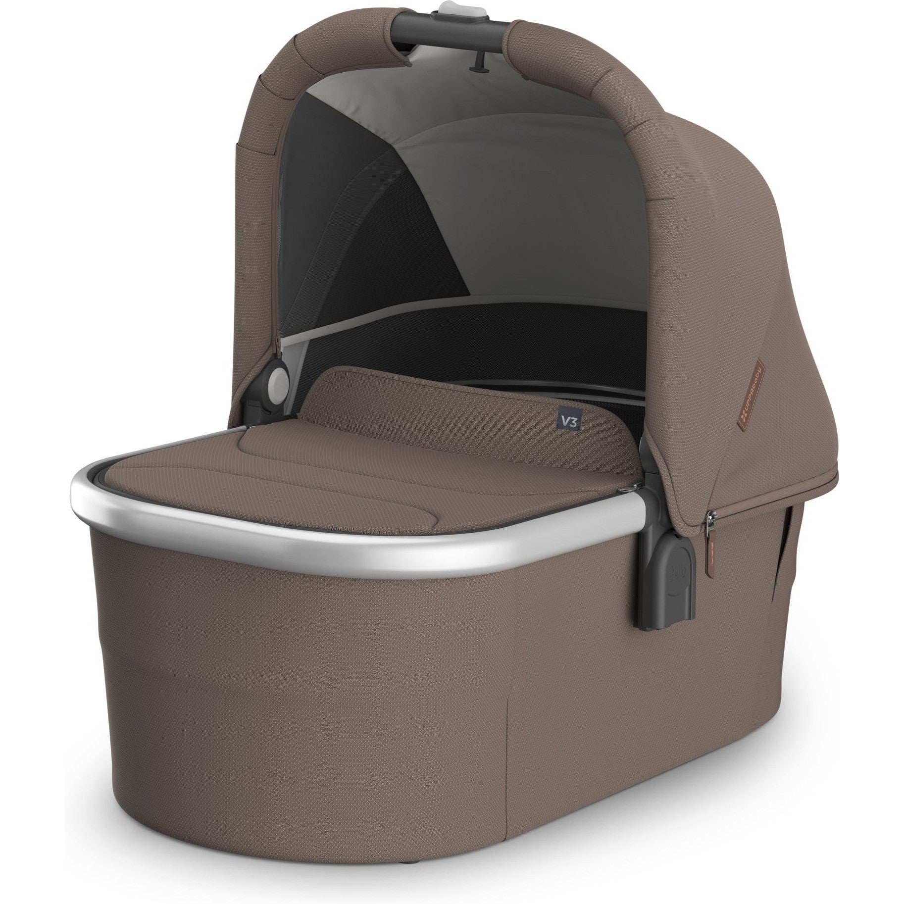 Buy theo-dark-taupe-silver-frame UPPAbaby Bassinet V3 for Vista, Cruz, Ridge &amp; Minu