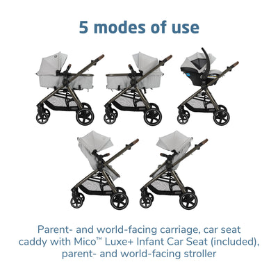 Maxi-Cosi Zelia Luxe+ 5-in-1 Modular Travel System - Twinkle Twinkle Little One