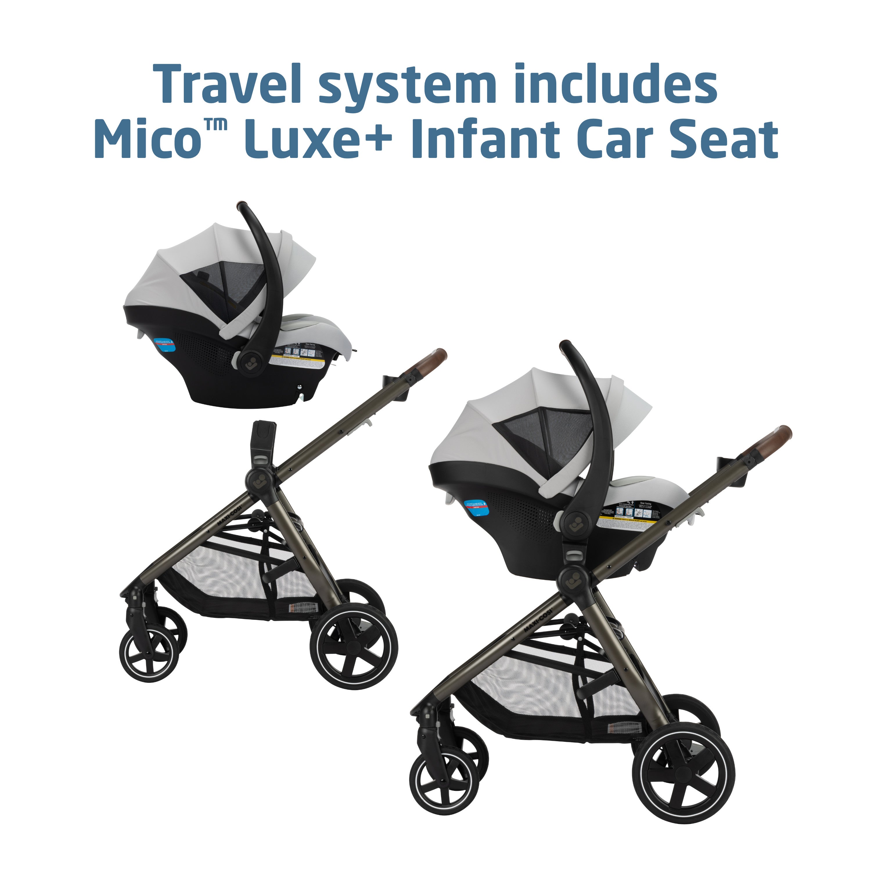 Maxi-Cosi Zelia Luxe+ 5-in-1 Modular Travel System - Twinkle Twinkle Little One