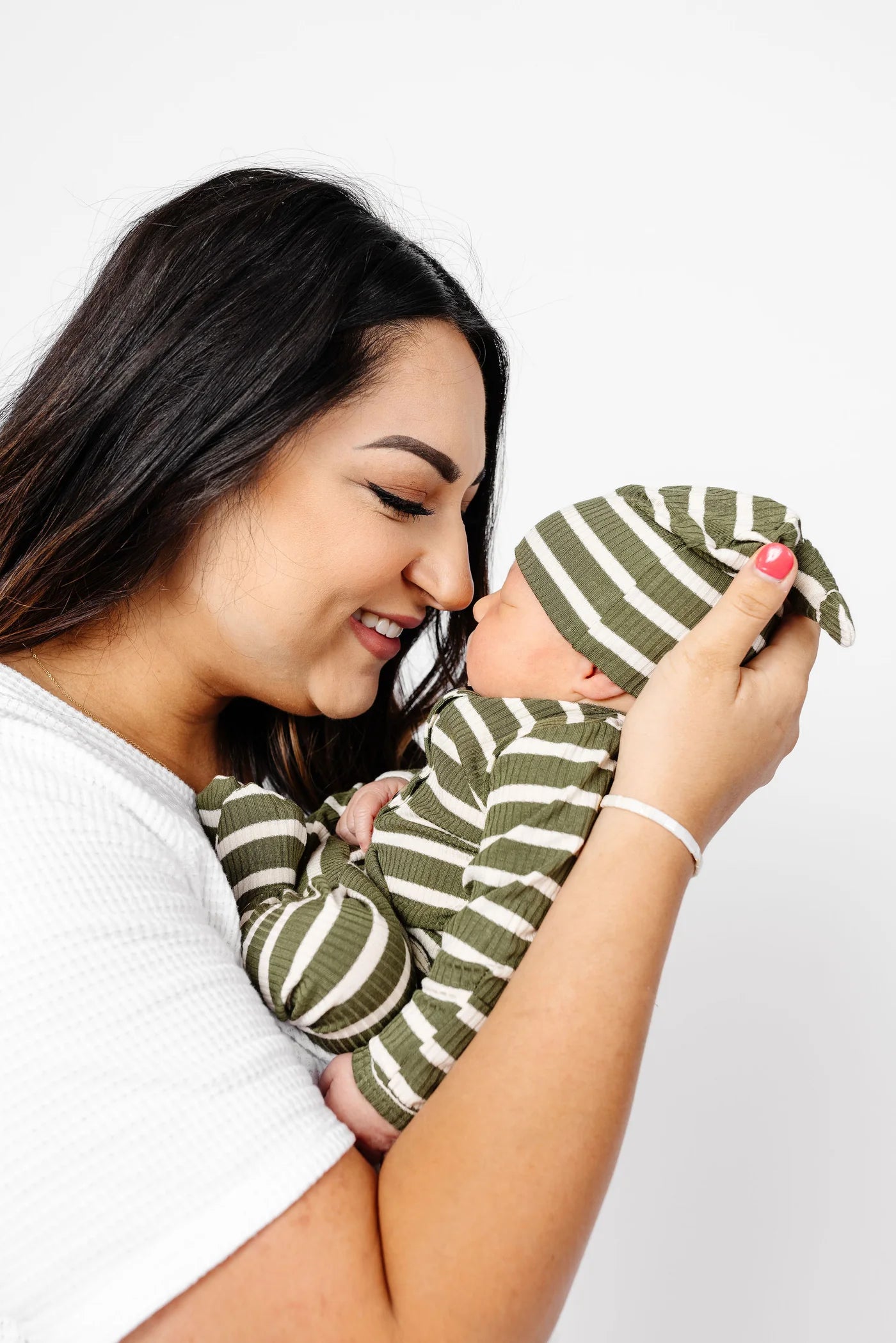 Lou Lou & Company Tyler Ribbed Top, Bottoms + Hat Set