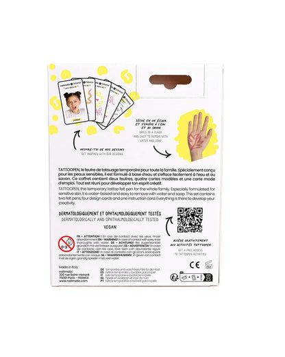 Tattoo Pen Set for Kids JUNGLE - Twinkle Twinkle Little One