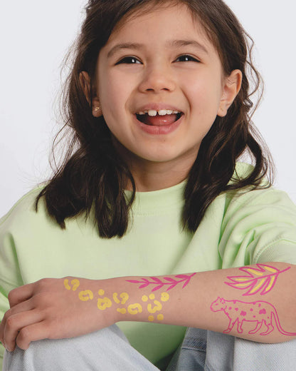 Tattoo Pen Set for Kids JUNGLE - Twinkle Twinkle Little One