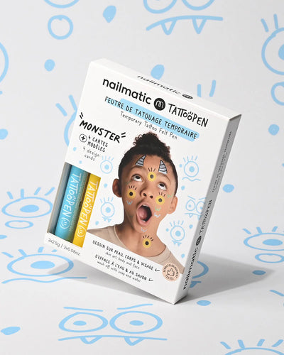 Tattoo Pen Set for Kids MONSTER - Twinkle Twinkle Little One