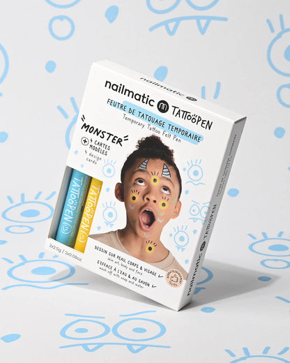 Tattoo Pen Set for Kids MONSTER - Twinkle Twinkle Little One