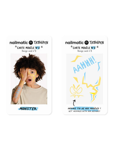 Tattoo Pen Set for Kids MONSTER - Twinkle Twinkle Little One