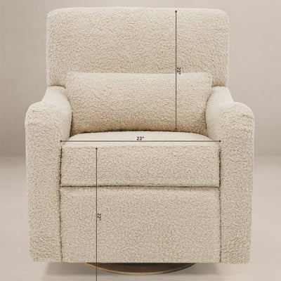 Oilo Teddy Gliding Swivel Nursery Recliner