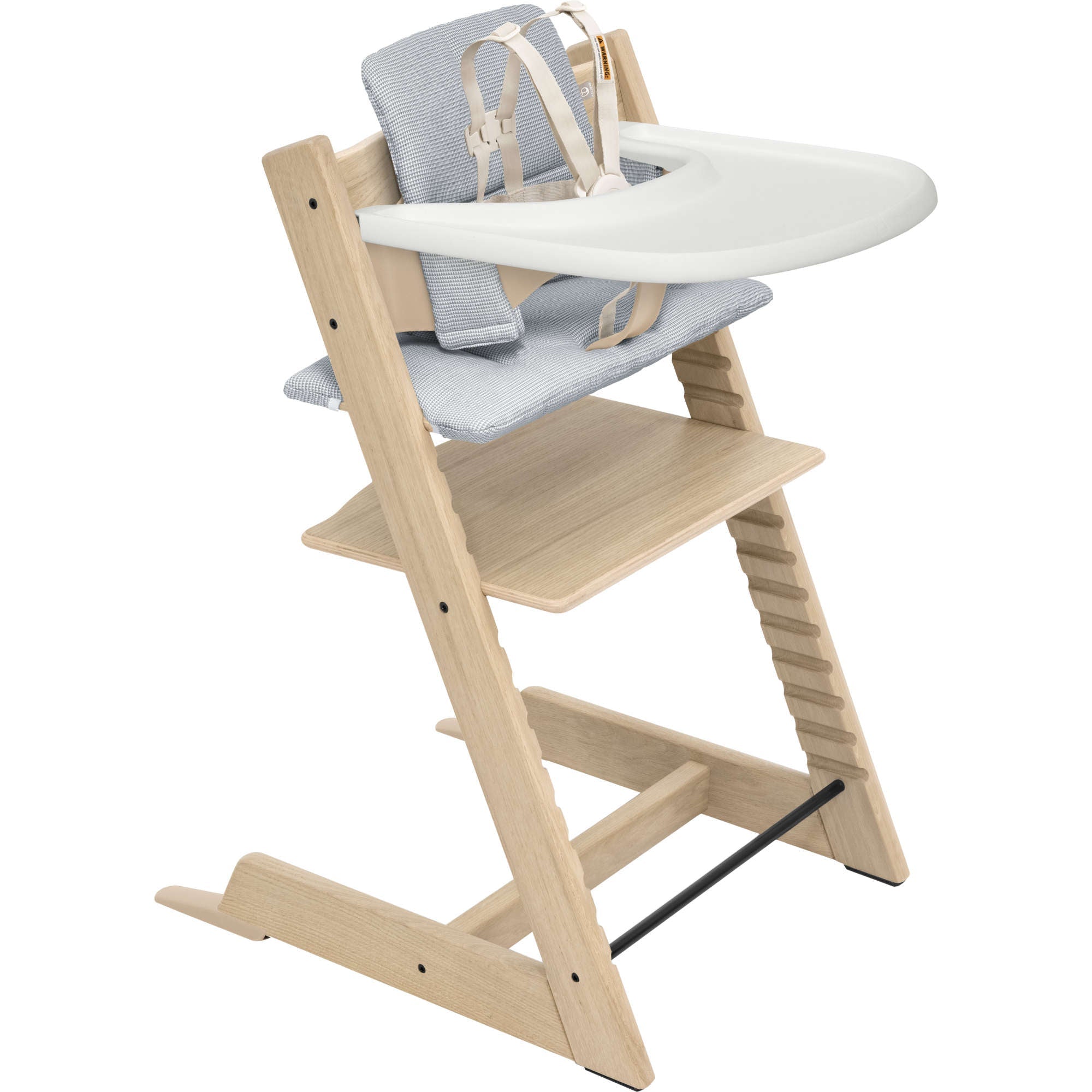 Stokke Tripp Trapp High Chair² Oak with Cushion + Stokke Tray - Twinkle Twinkle Little One