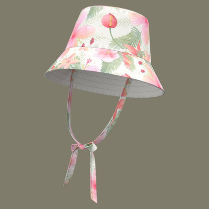 Tropical Flowers Bucket Hat - Twinkle Twinkle Little One