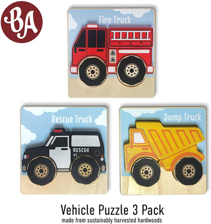 Truck Puzzle - Chunky 5 Piece Puzzle - Twinkle Twinkle Little One