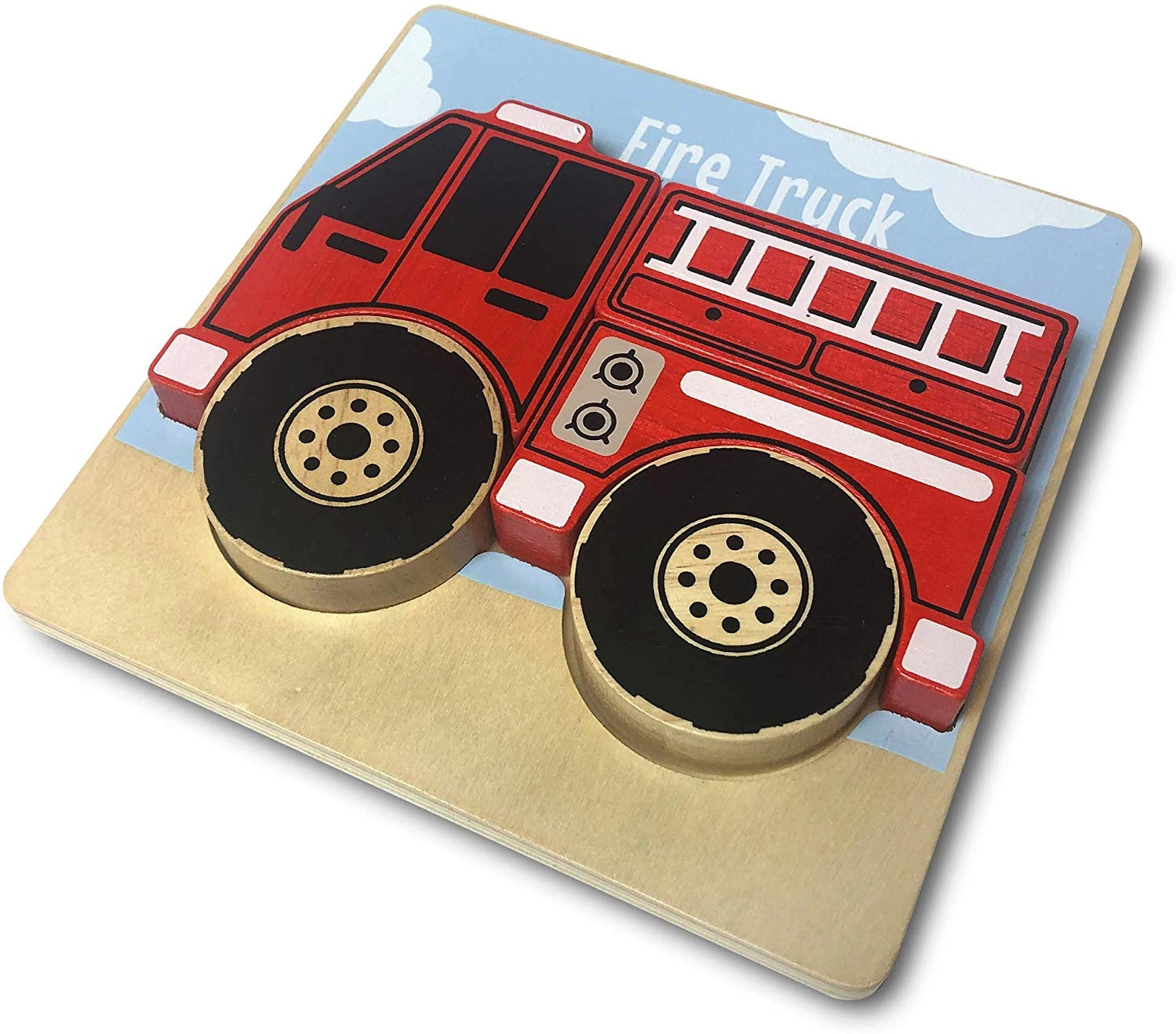 Truck Puzzle - Chunky 5 Piece Puzzle - 0